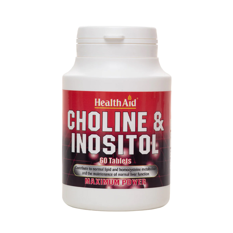 Health Aid CHOLINE & INOSITOL 60 TABS